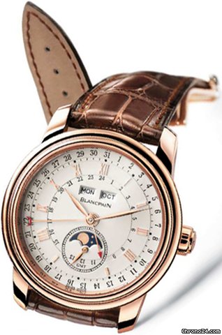 Blancpain Le Brassus Moonphase, Complete Calendar & GMT