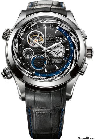 Zenith Class Traveller Multicity Alarm Chronograph