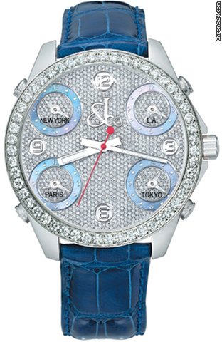 Jacob & Co. Five Time Zone - 40mm, 2ct Bezel