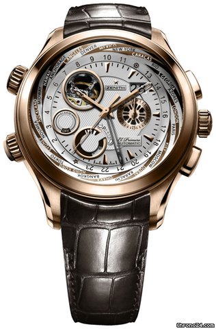 Zenith Class Traveller Multicity Alarm Chronograph
