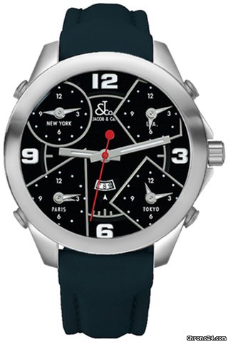 Jacob & Co. Five Time Zone - 47mm