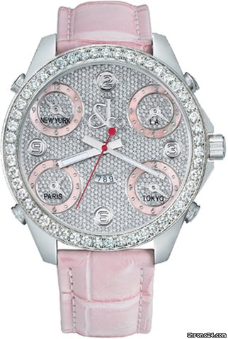 Jacob & Co. Five Time Zone - 47mm, 3.25ct Bezel