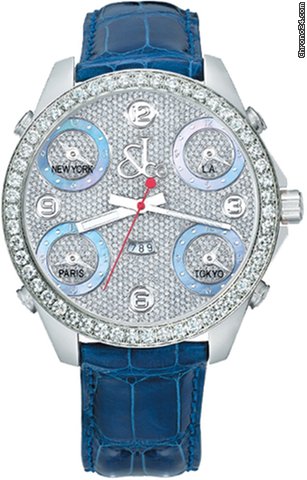 Jacob & Co. Five Time Zone - 47mm, 3.25ct Bezel