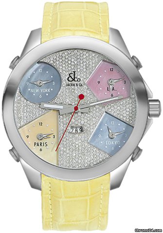 Jacob & Co. Five Time Zone - 47mm