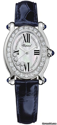 Chopard Happy Sport Oval 5 Floating Diamonds