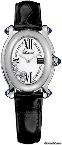 Chopard Happy Sport Oval 5 Floating Diamonds