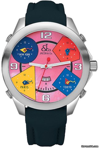 Jacob & Co. Five Time Zone - 47mm