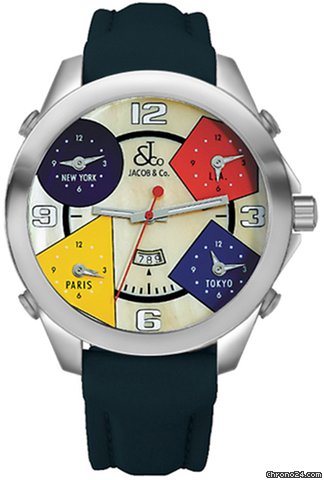 Jacob & Co. Five Time Zone - 47mm