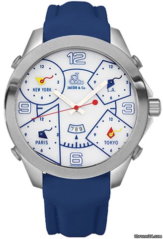 Jacob & Co. Five Time Zone - 47mm