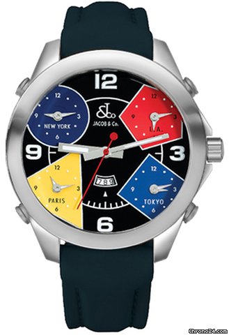 Jacob & Co. Five Time Zone - 47mm