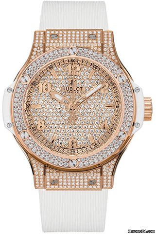 Hublot Big Bang Quartz Gold White 38mm