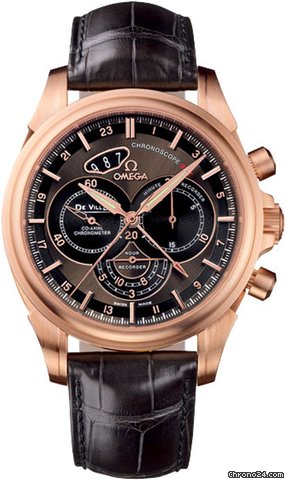 Omega DeVille Co-Axial Chronoscope GMT