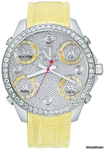 Jacob & Co. Five Time Zone - 40mm, 2ct Bezel