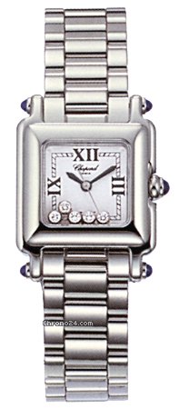Chopard Happy Sport Classic Square 5 Floating Diamonds
