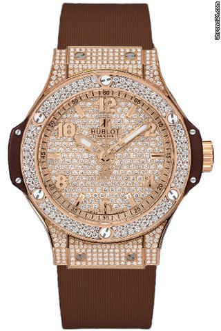 Hublot Big Bang Quartz Gold Cappuccino 38mm