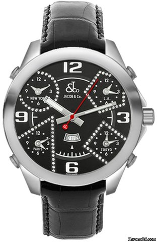 Jacob & Co. Five Time Zone - 47mm