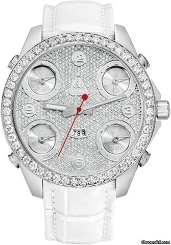 Jacob & Co. Five Time Zone - 47mm, 3.25ct Bezel