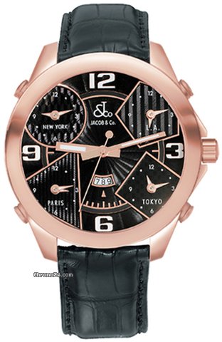 Jacob & Co. Five Time Zone - 47mm