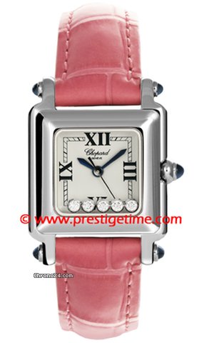 Chopard Happy Sport Classic Square 5 Floating Diamonds