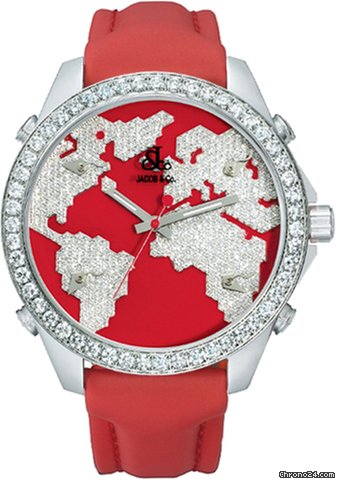 Jacob & Co. Five Time Zone - 40mm, 2ct Bezel