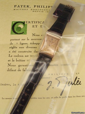 Patek Philippe Rose Tank #1560 [ On Hold ]