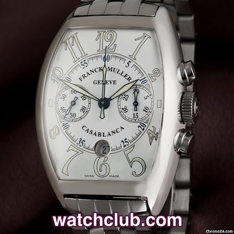 Franck Muller Casablanca Chronograph - Steel Chronograph