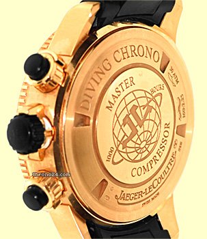 replica Jaeger-LeCoultre Gents 18K Rose Gold  Master Compressor Diver's Chronograph WATCHES 1 