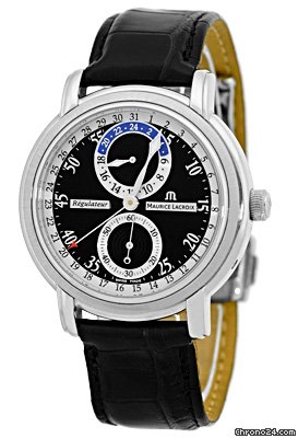 Maurice Lacroix Masterpiece Regulateur Strapwatch