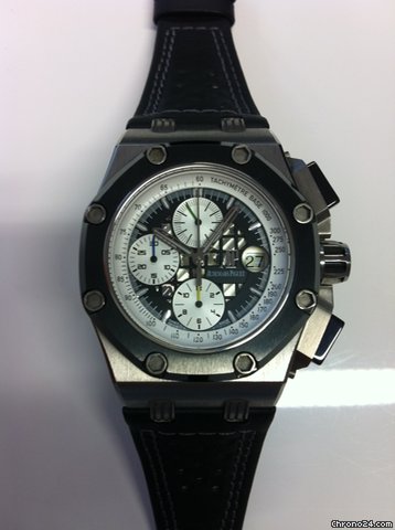 replica Audemars Piguet Royal Oak Offshore " Rubens Barrichello II " Titan 2007 WATCHES 1 