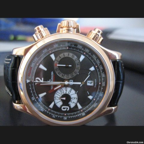 Jaeger-LeCoultre chronographe master compressor or rose