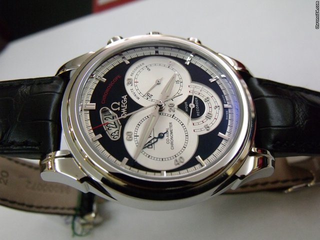 replica Omega Chronoscop de Ville Co-Axial  Limitee 87 piEces WATCHES 1 