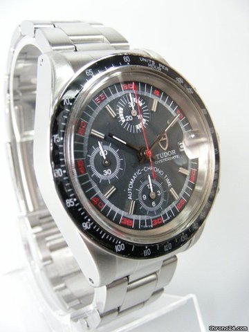 replica Tudor Monte Carlo chronographe ref: 94200 cadran exotique "la plus rare de toutes les Tudor chrono" WATCHES 1 