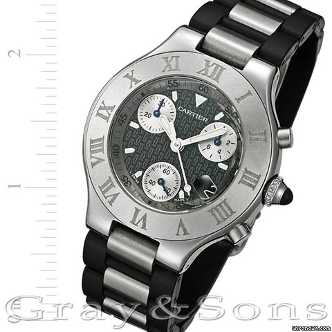 Cartier Chronoscaph 21 w10125u2