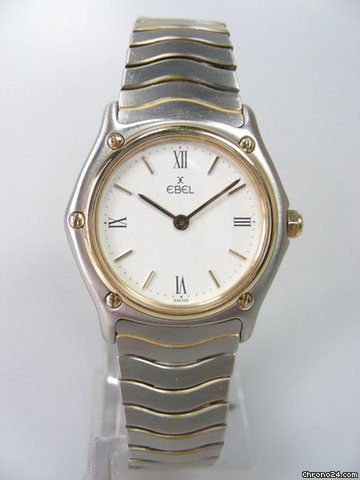 Ebel Wave taille lady or/acier