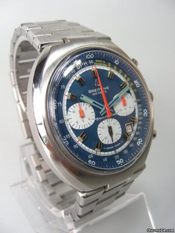 replica Breitling Transocean Chronographe vintage complet acier WATCHES 1 