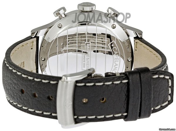 replica Baume & Mercier and  Capeland Black Dial Chronograph Mens Watch MOA10001 WATCHES 1 