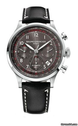 Baume & Mercier and  Capeland Grey Dial Chronograph Mens Watch MOA10003