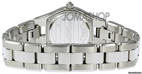 replica Baume & Mercier and  Linea Mother of Pearl Dial Diamond Ladies Watch MOA10011 WATCHES 1 