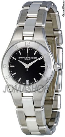 Baume & Mercier and  Linea Black Dial Ladies Watch MOA10010