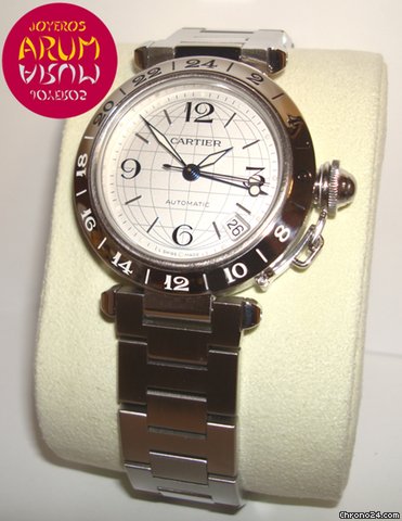 Cartier Pasha GMT