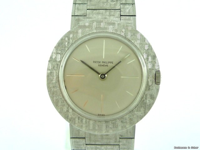 replica Patek Philippe Gentlemans Watch, 950 Platinum, Reference 2594 WATCHES 1 