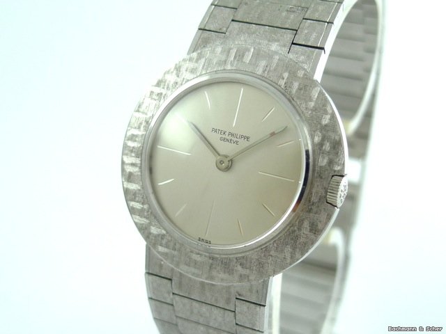 Patek Philippe Gentlemans Watch, 950 Platinum, Reference 2594