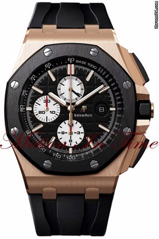 Audemars Piguet ROYAL OAK OFFSHORE 44mm NEW MODEL ROSE GOLD & CERAMIC