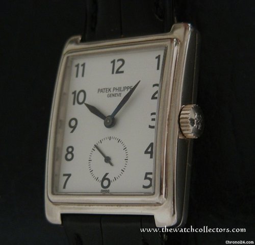Patek Philippe Fine and Rare Gondolo in White Gold "Ref.5010G" Full Set
