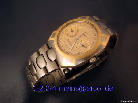 replica Omega Seamaster  Titan/Gold 18 Karat Herrenuhr WATCHES 1 