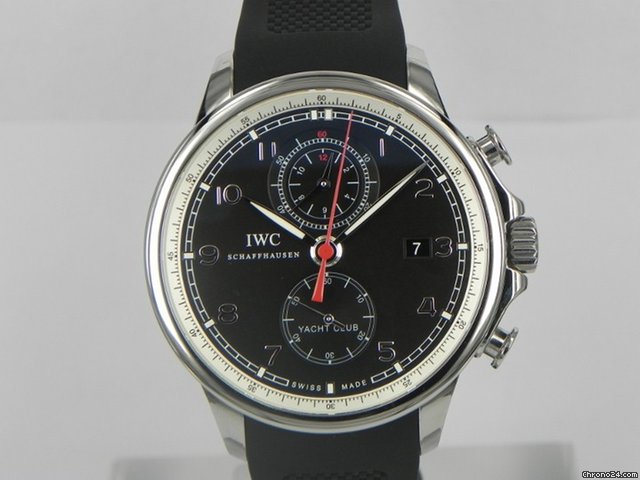 IWC PORTOGHESE YACHT CLUB QUADRANTE NERO