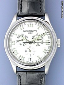 Patek Philippe Gent's 18K White Gold  5035 Annual Calendar