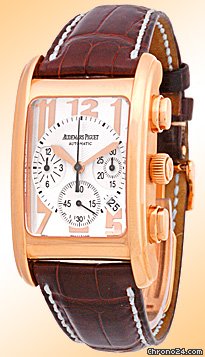 Audemars Piguet Gent's 18K Rose Gold  Edward Piguet Chronograph Strapwatch [On Hold]