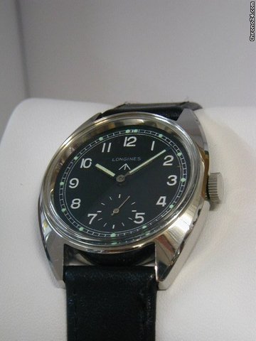 Longines Milit?r Zifferblatt  / Greenl?nder / kleine Sekunde /MARRIAGE