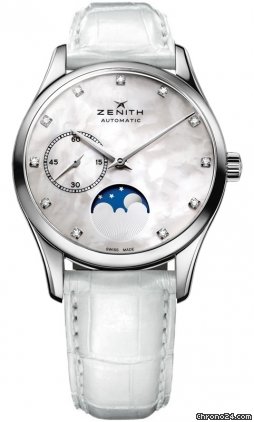 Zenith Heritage Ultra Thin Lady Moonphase NEU incl MWST mit Box + P